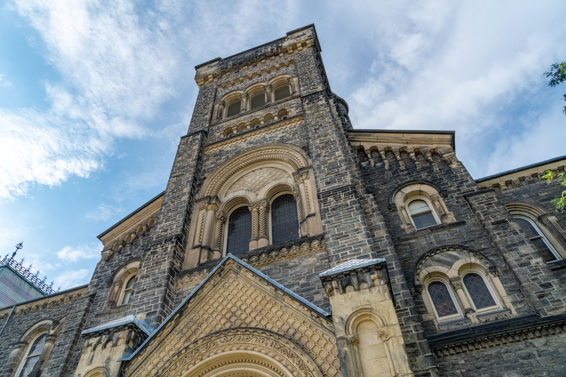 University College building in St. George Campus of UofT - University of Toronto, Ontario, Canada
